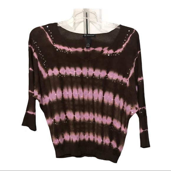 INC International Concepts Sweaters - INC International Concepts Tie-Die Sweater